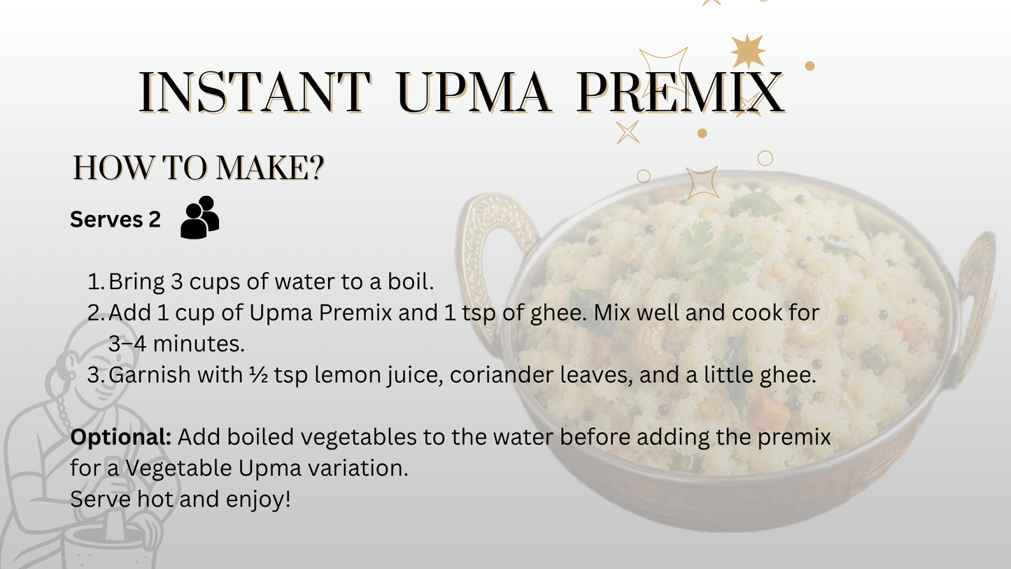 BySuji Instant Upma Premix