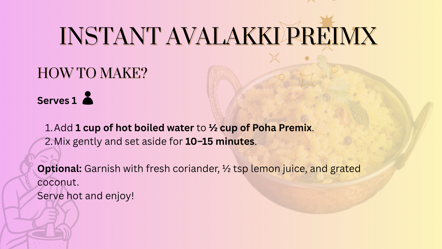 BySuji Instant Avalakki Premix