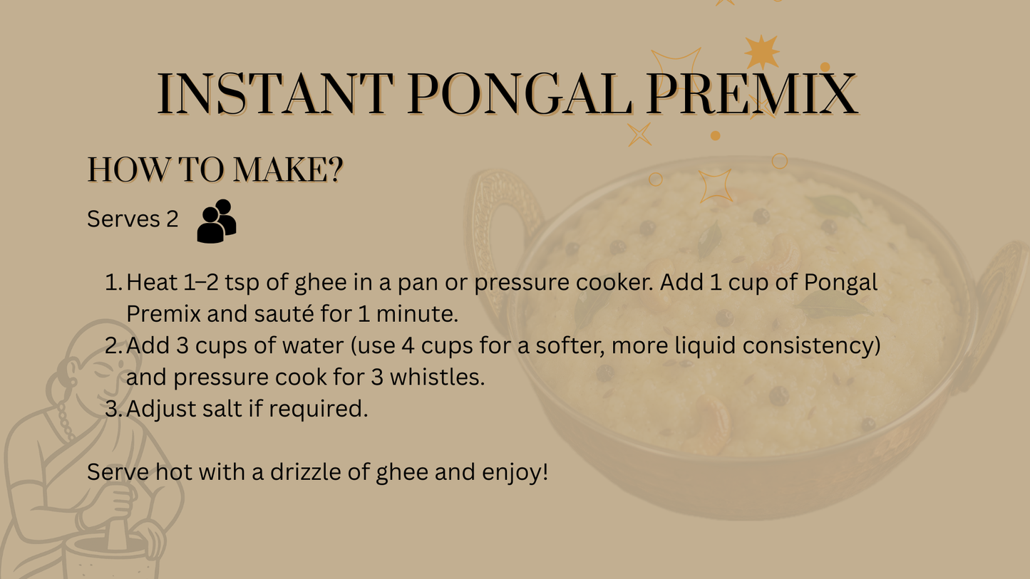 BySuji Instant Pongal Premix