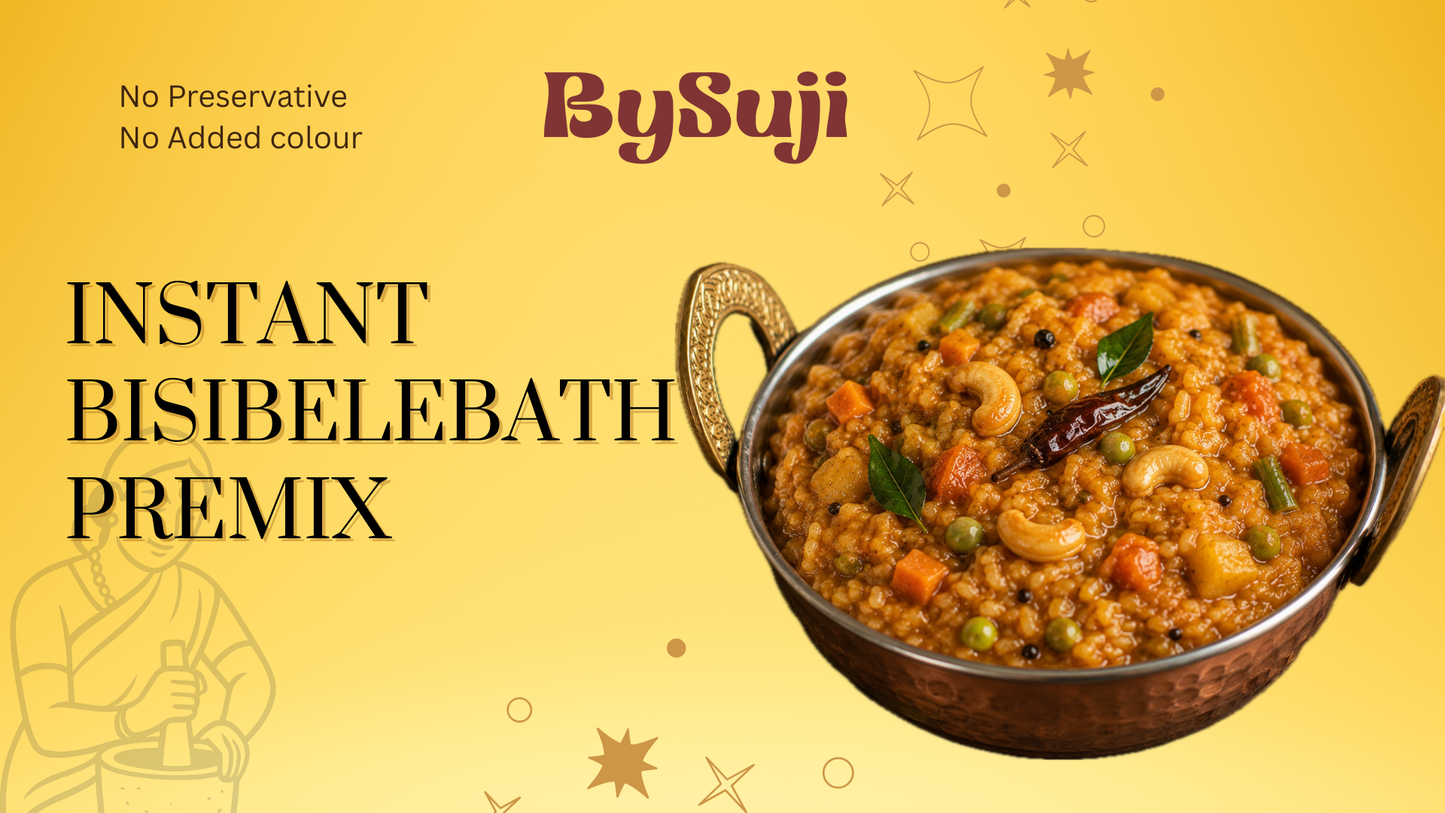 BySuji Instant Bisibelebath Premix