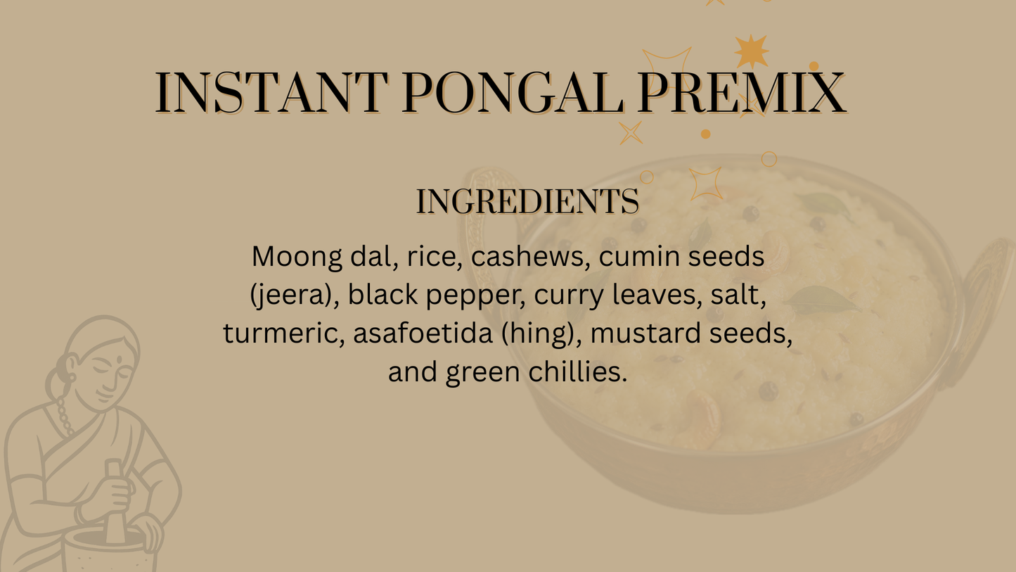 BySuji Instant Pongal Premix