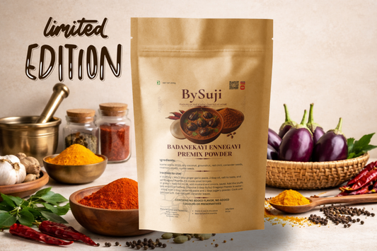 BySuji Ennegayi Masala / Stuffed Brinjal Masala 150g
